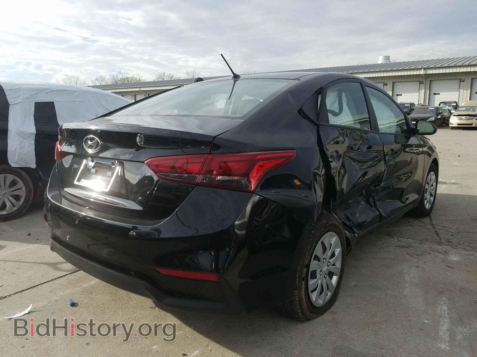 2019 HYUNDAI ACCENT - VIN: 3KPC24A36KE065310 - Фото 4