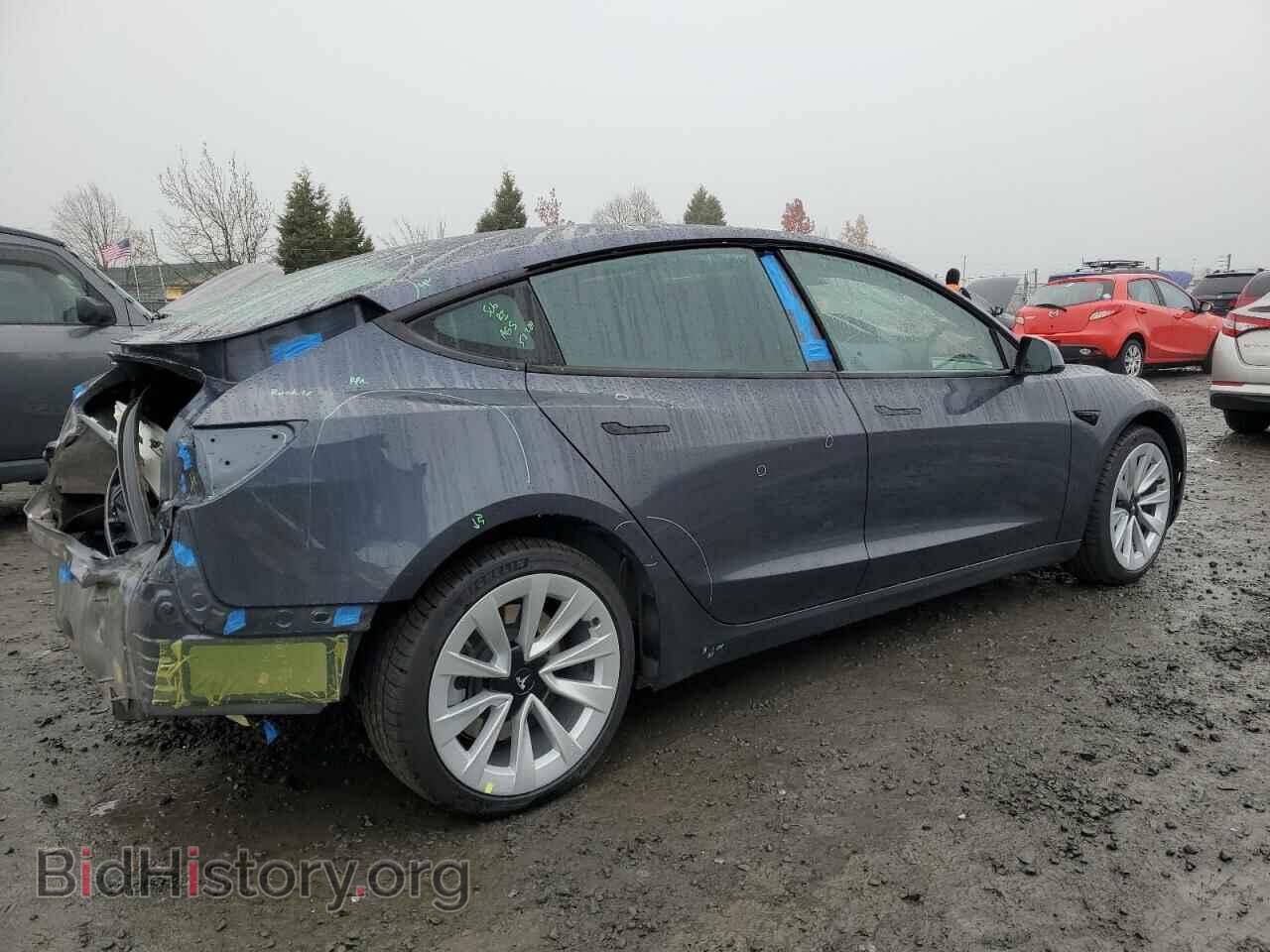 2022 TESLA MODEL 3 - VIN: 5YJ3E1EB3NF192649 - Фото 3