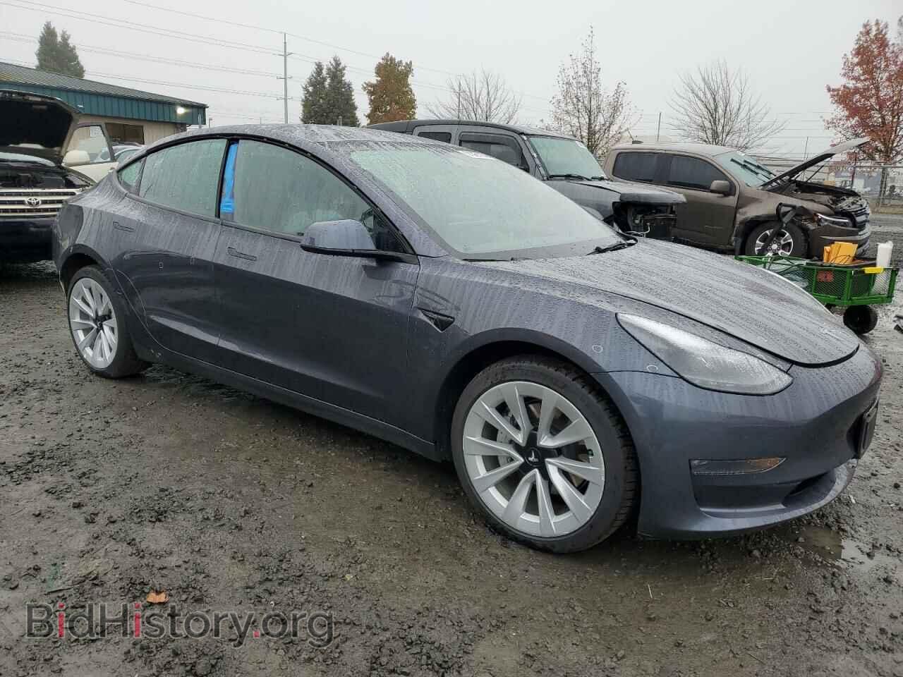 2022 TESLA MODEL 3 - VIN: 5YJ3E1EB3NF192649 - Фото 4