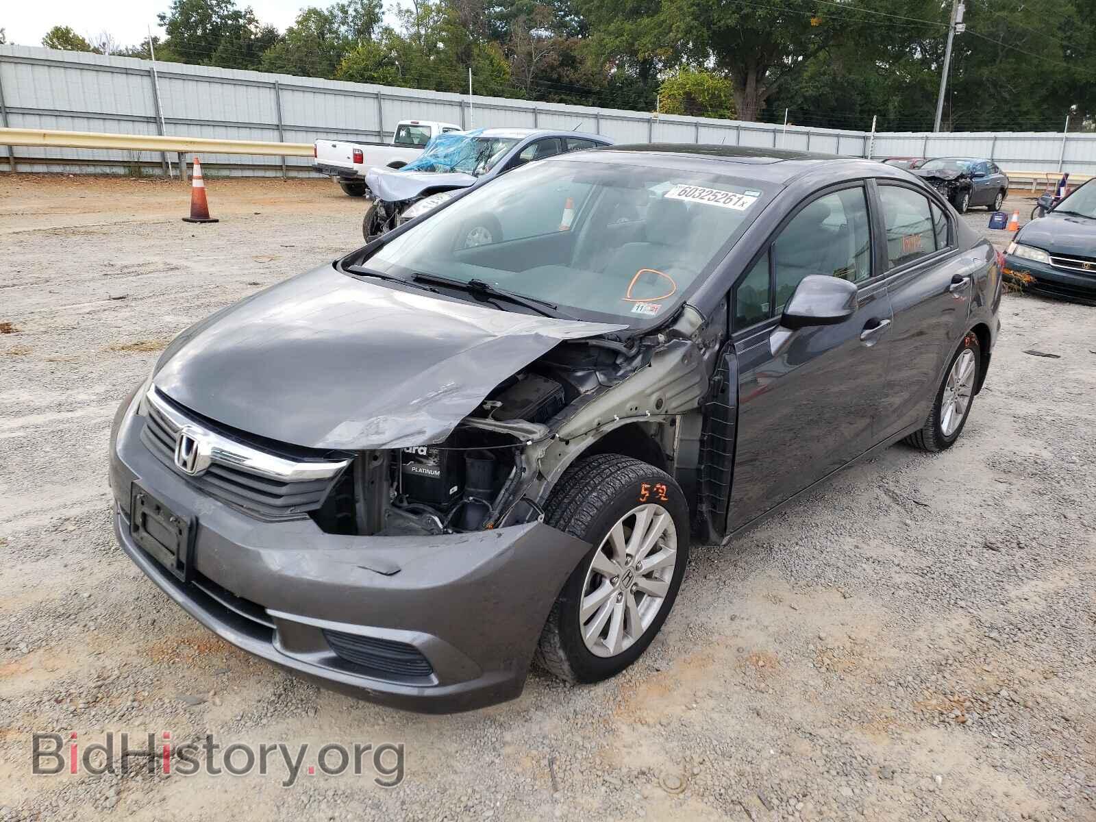 2012 HONDA CIVIC - VIN: 19XFB2F97CE025611 - Фото 2