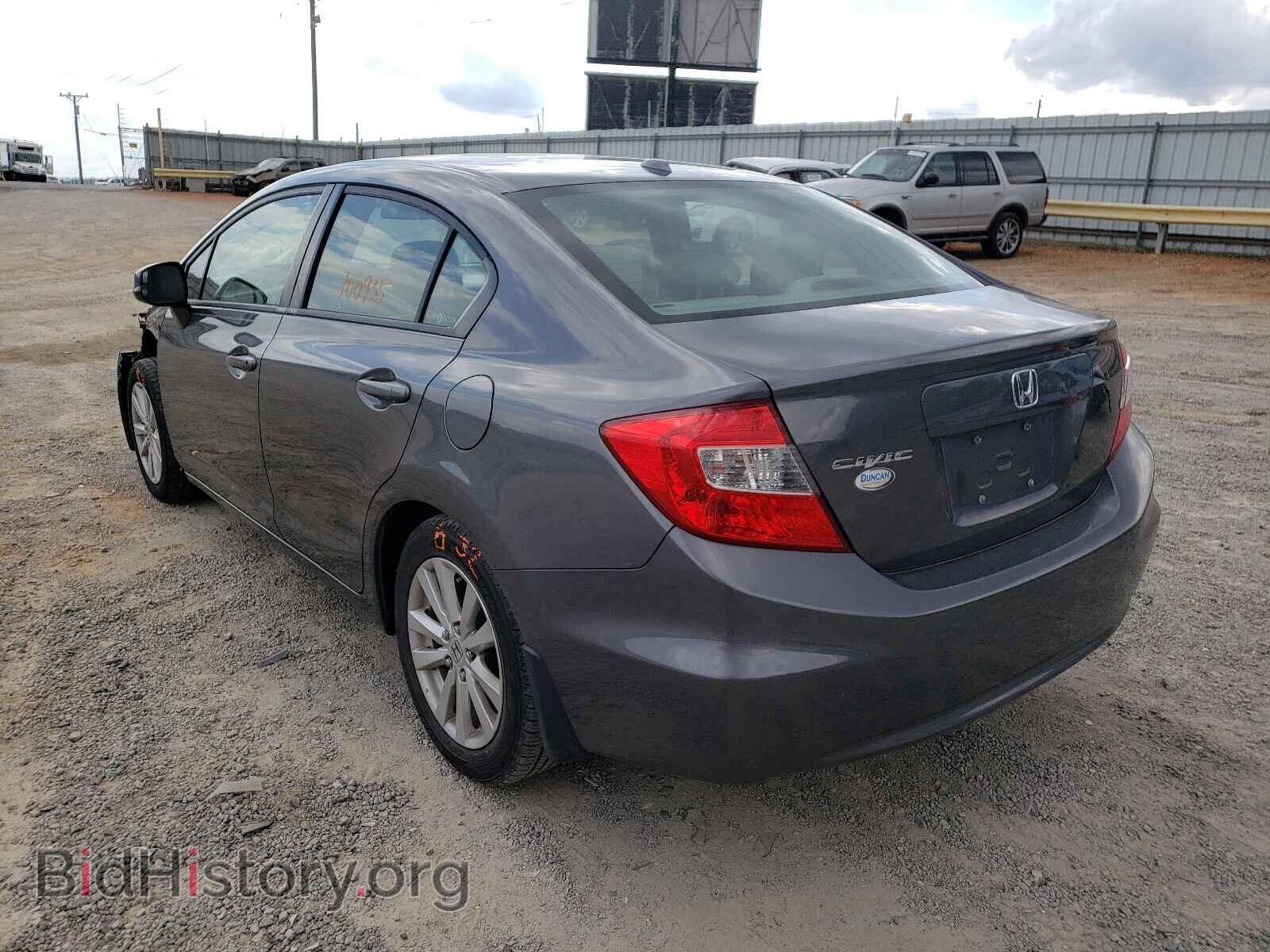 2012 HONDA CIVIC - VIN: 19XFB2F97CE025611 - Фото 3