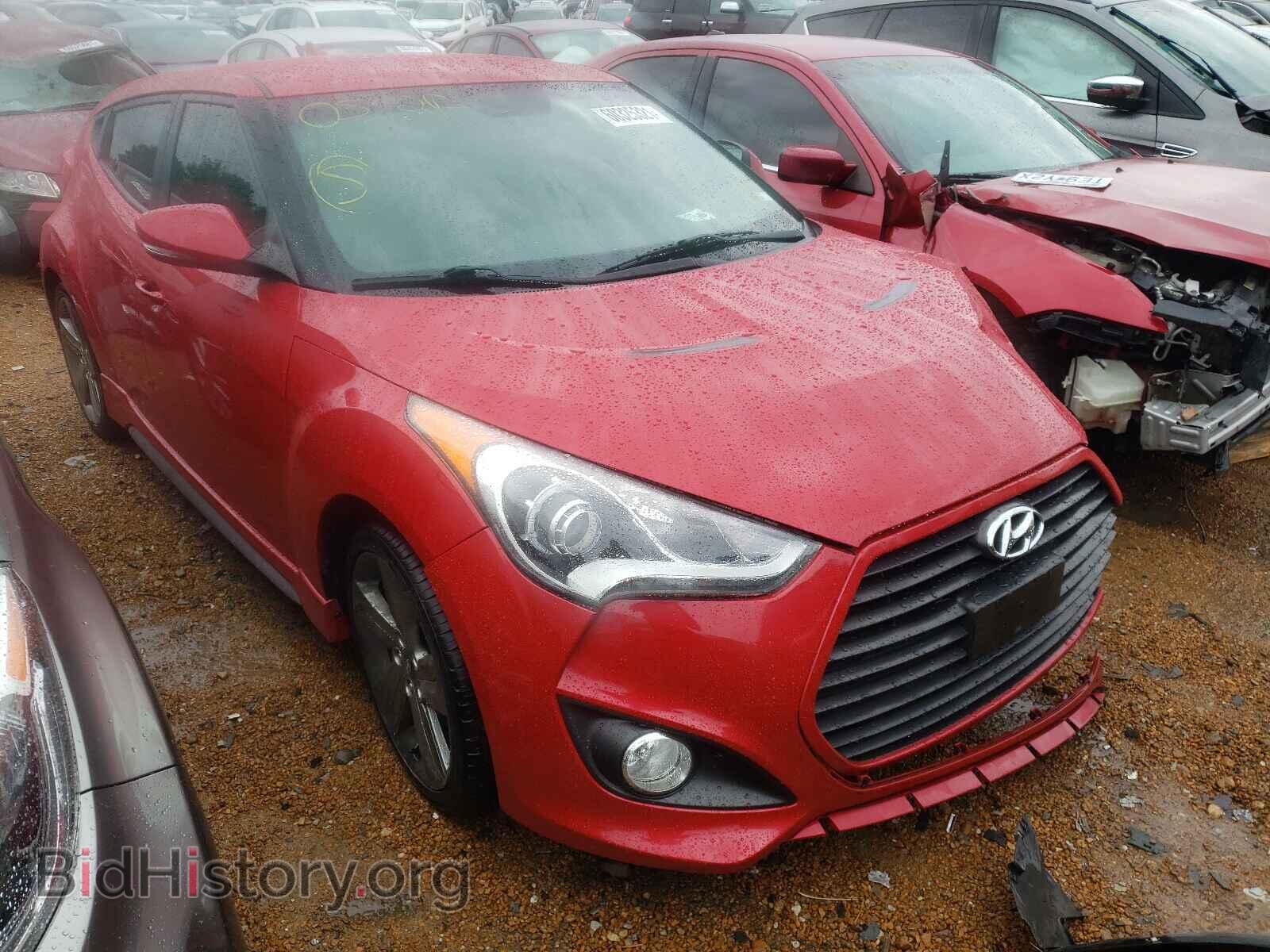 Photo KMHTC6AE8DU178282 - HYUNDAI VELOSTER 2013
