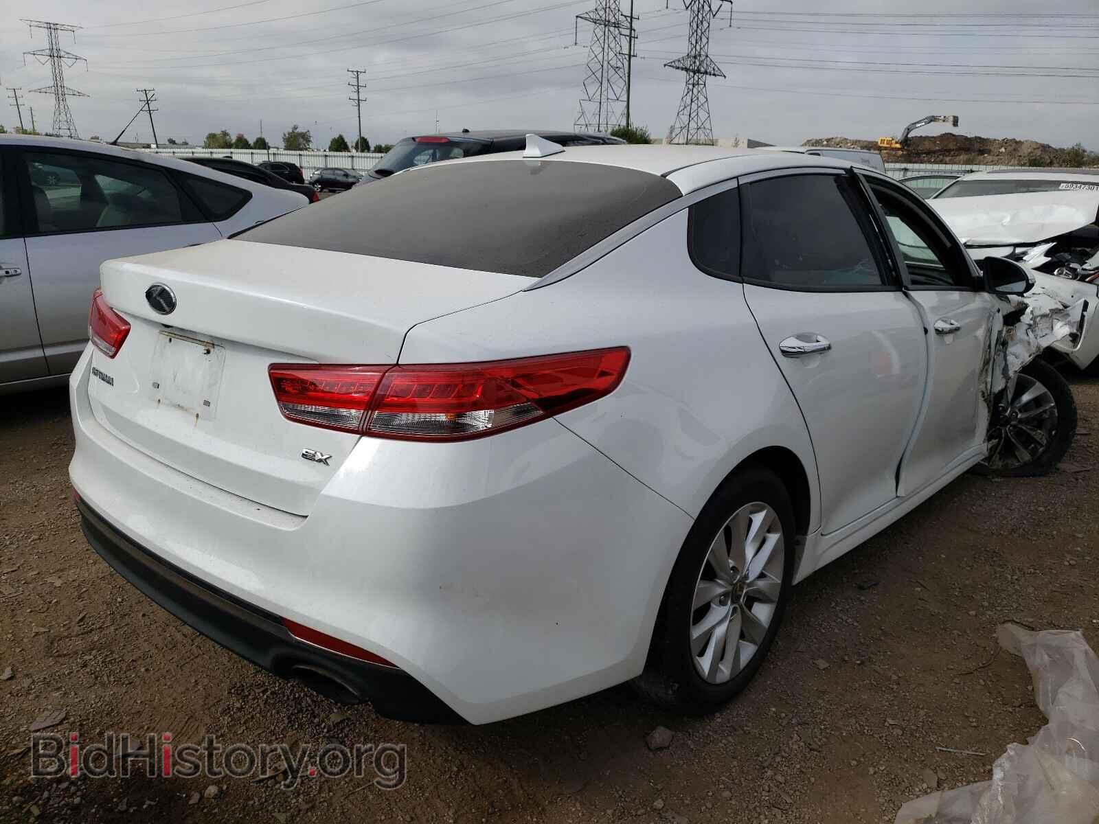 2016 KIA OPTIMA - VIN: 5XXGU4L32GG043554 - Фото 4