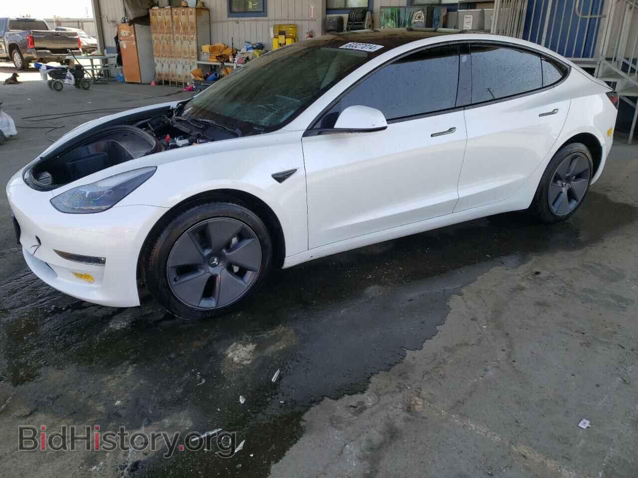 Photo 5YJ3E1EB7NF210828 - TESLA MODEL 3 2022