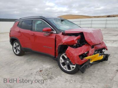 2021 Jeep COMPASS Compass LI, красный — VIN 3C4NJDCB7MT583098, Copart