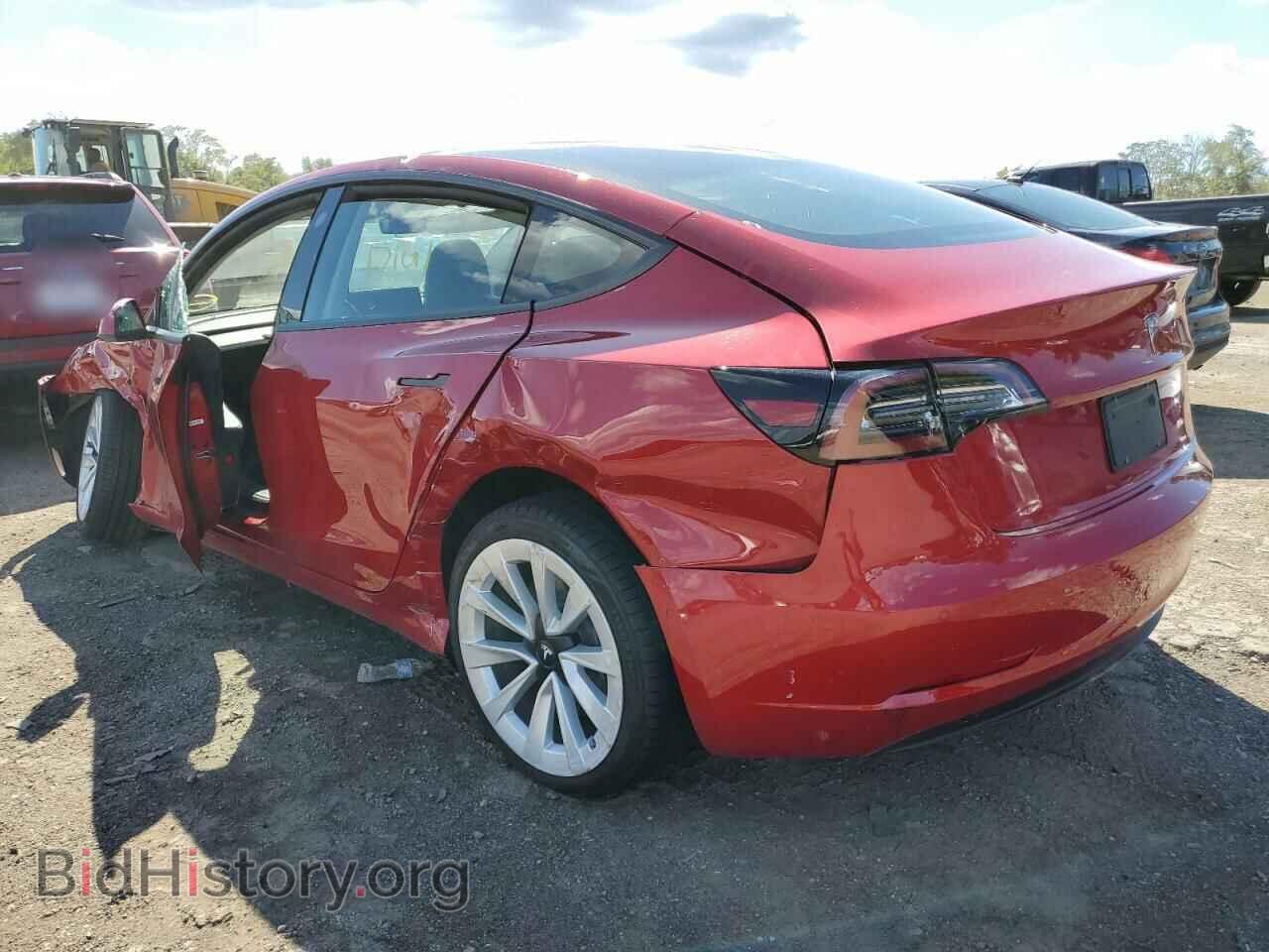 2022 TESLA MODEL 3 - VIN: 5YJ3E1EA8NF187762 - Фото 3