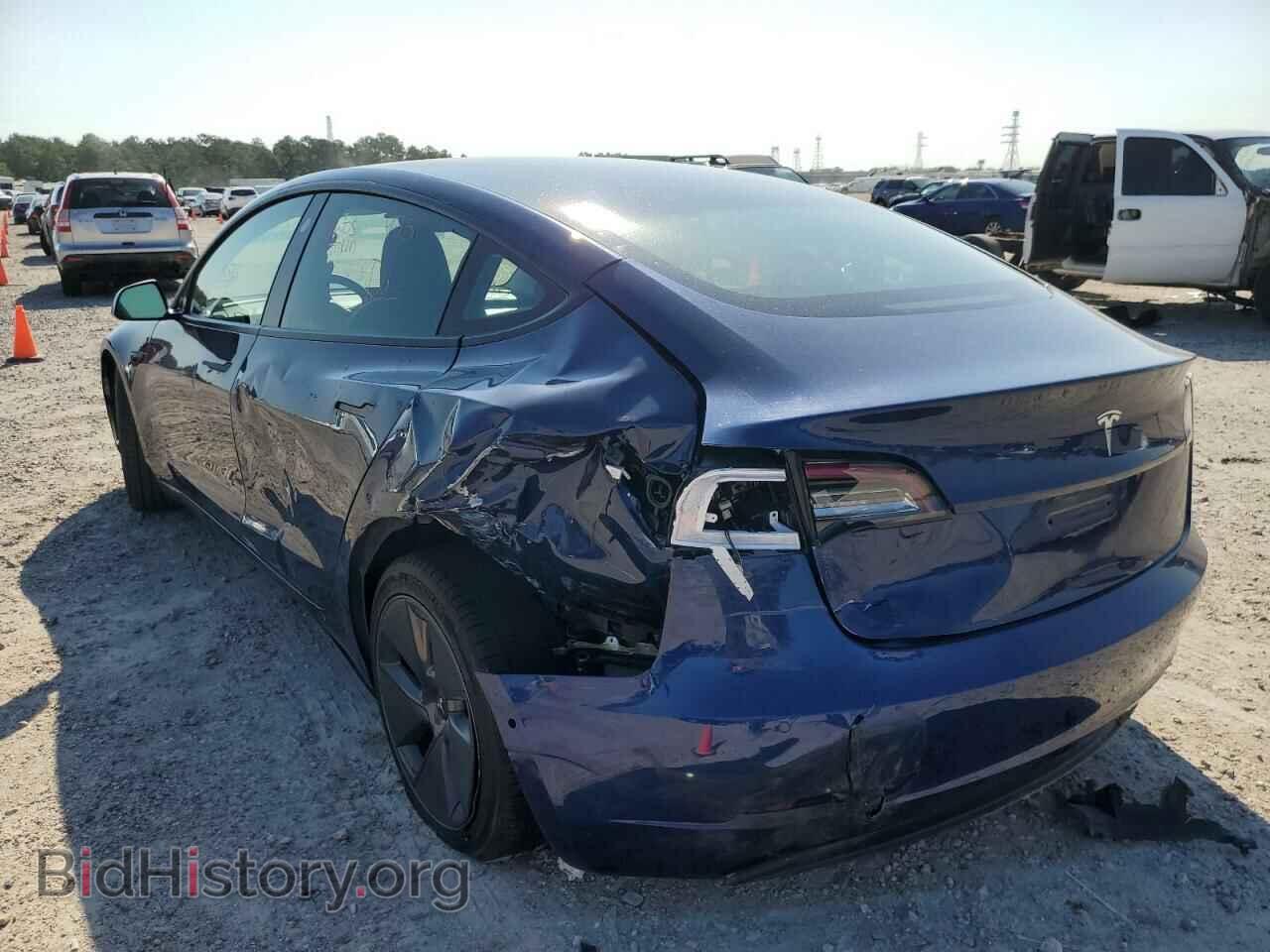 2022 TESLA MODEL 3 - VIN: 5YJ3E1EA1NF188736 - Фото 3