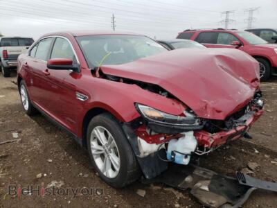 2016 Ford TAURUS Taurus SEL, красный — VIN 1FAHP2E90GG156077, Copart