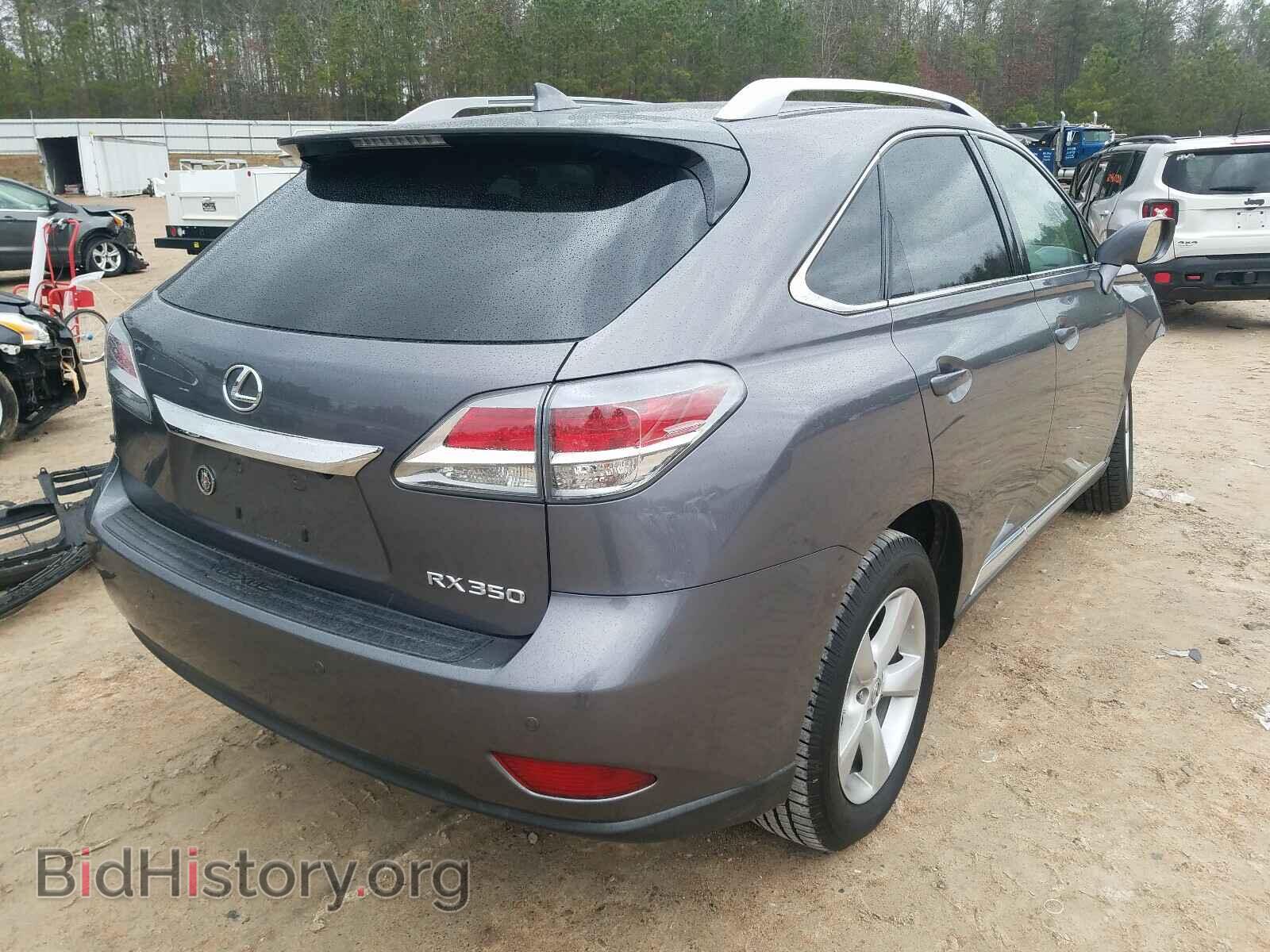 2014 LEXUS RX350 - VIN: 2T2BK1BA4EC230941 - Фото 4