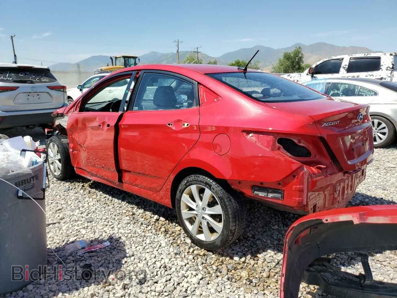 2012 HYUNDAI ACCENT - VIN: KMHCU4AE0CU185808 - Фото 2
