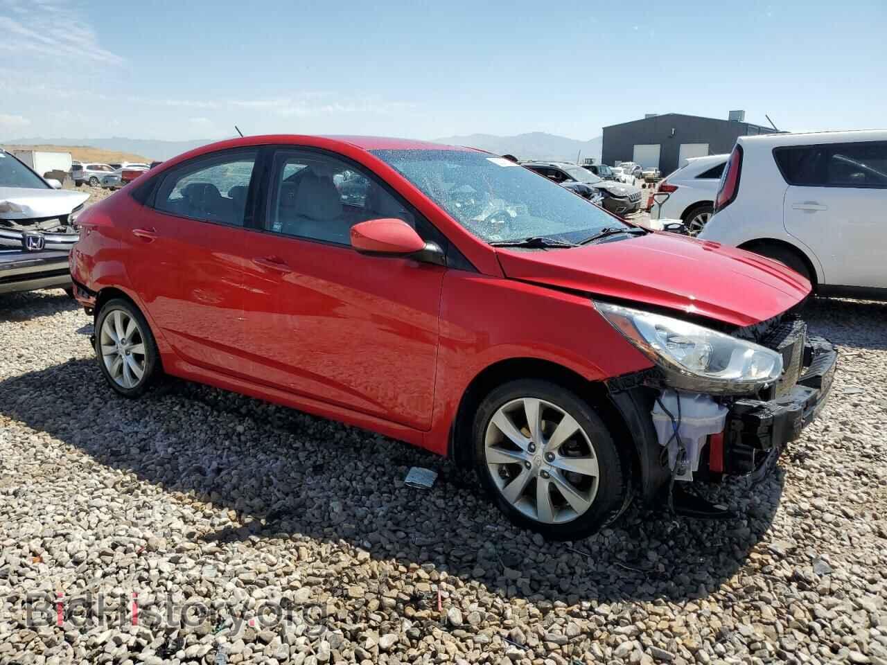 2012 HYUNDAI ACCENT - VIN: KMHCU4AE0CU185808 - Фото 4