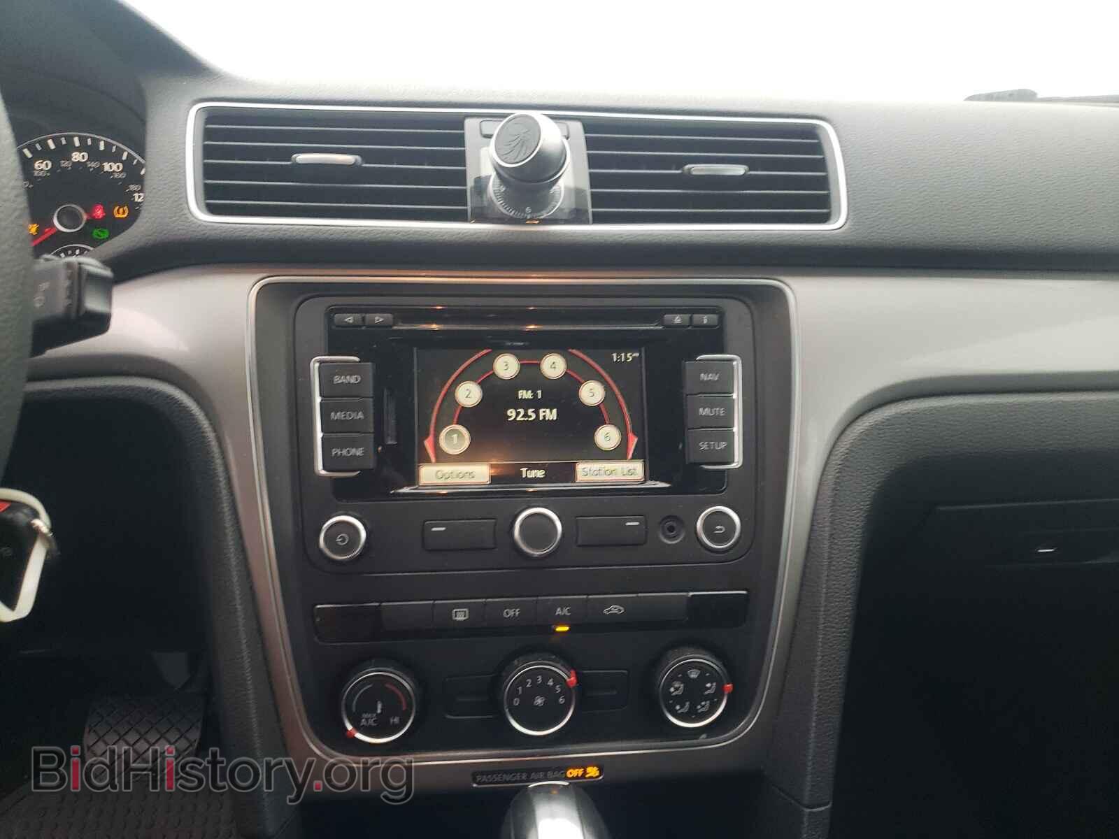 2014 VOLKSWAGEN PASSAT - VIN: 1VWAP7A39EC024284 - Фото 9