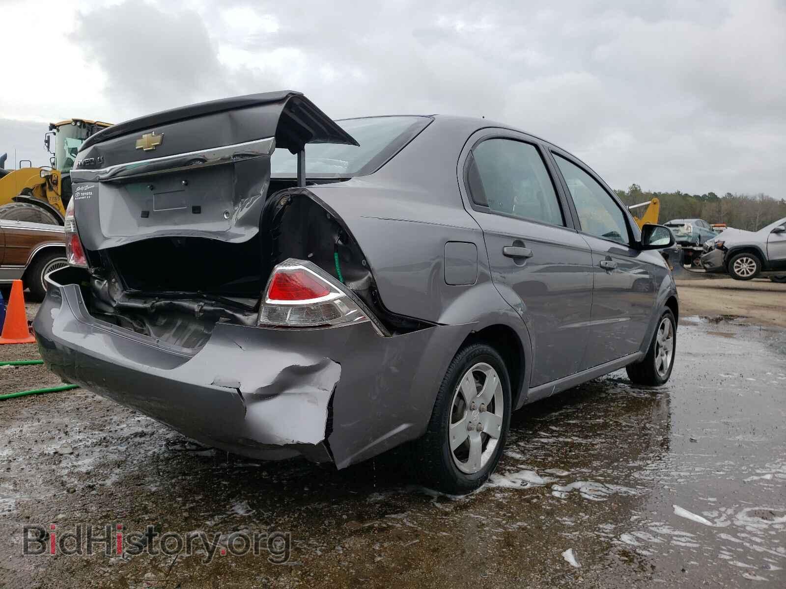 2009 CHEVROLET AVEO - VIN: KL1TD56E89B635123 - Фото 4