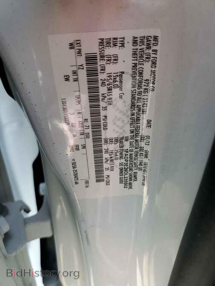 2013 FORD FOCUS - VIN: 1FADP3E29DL235502 - Photo 12