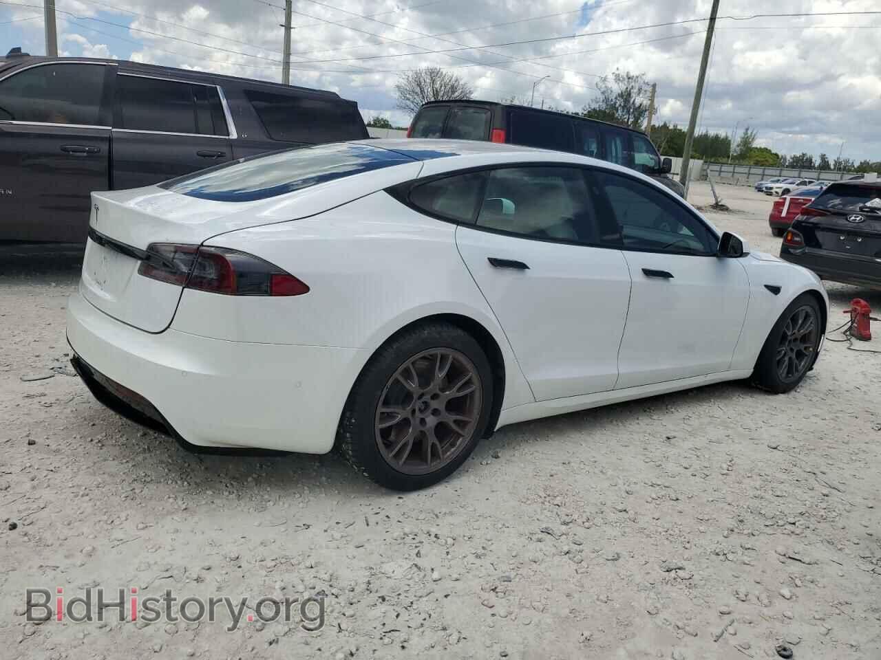 2022 TESLA MODEL S - VIN: 5YJSA1E5XNF459190 - Фото 3