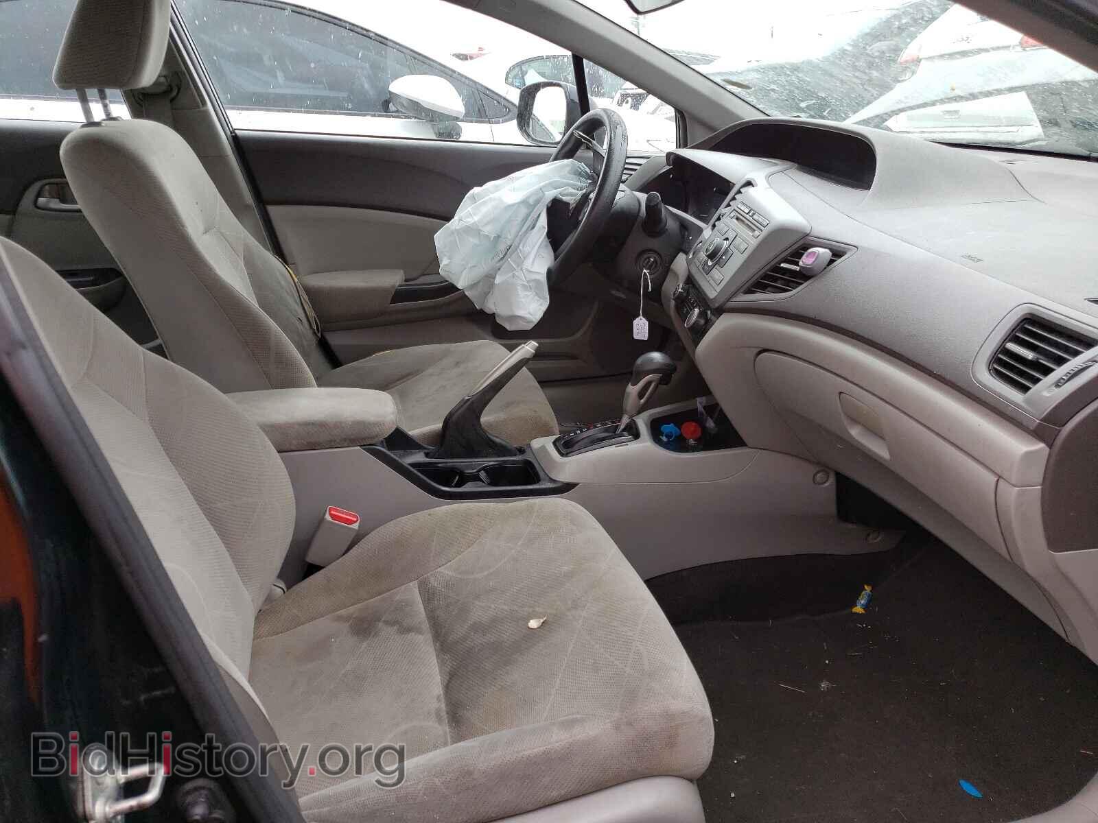 2012 HONDA CIVIC - VIN: 2HGFB2F54CH522005 - Фото 5