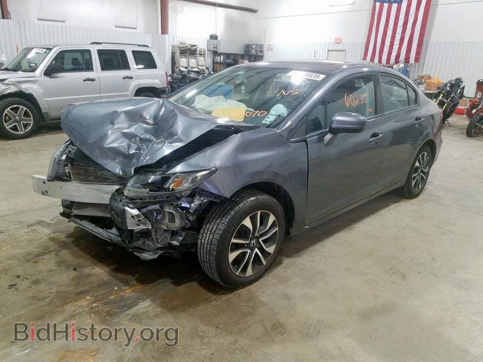 2014 HONDA CIVIC - VIN: 19XFB2F84EE086070 - Фото 2