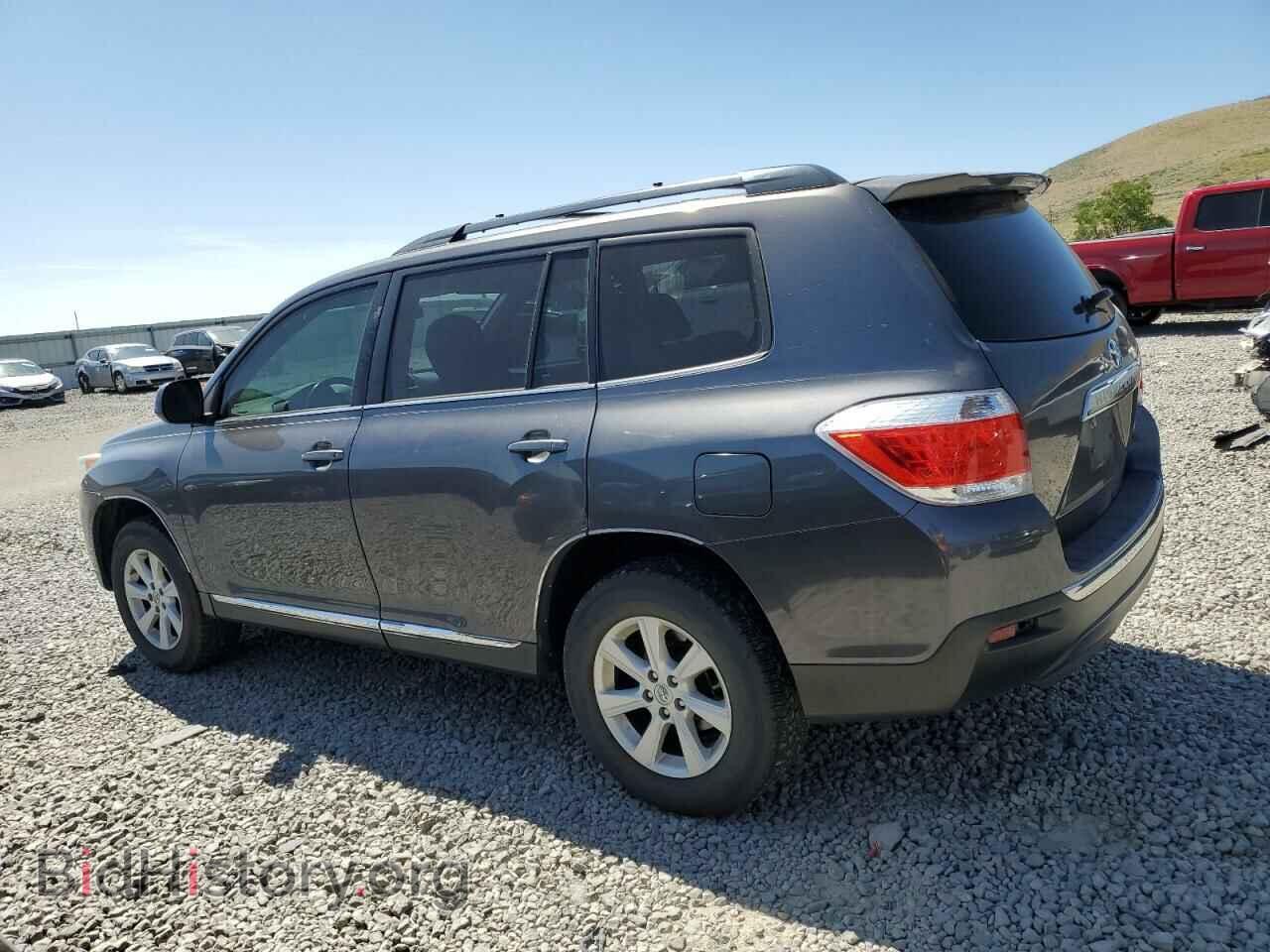 2013 TOYOTA HIGHLANDER - VIN: 5TDBK3EH4DS247902 - Фото 2