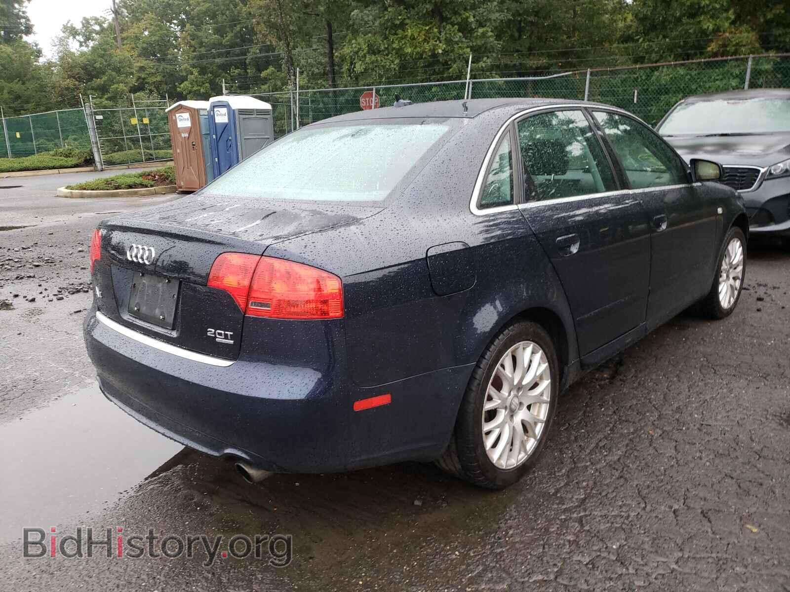 2008 AUDI A4 - VIN: WAUDF78E58A165375 - Фото 4