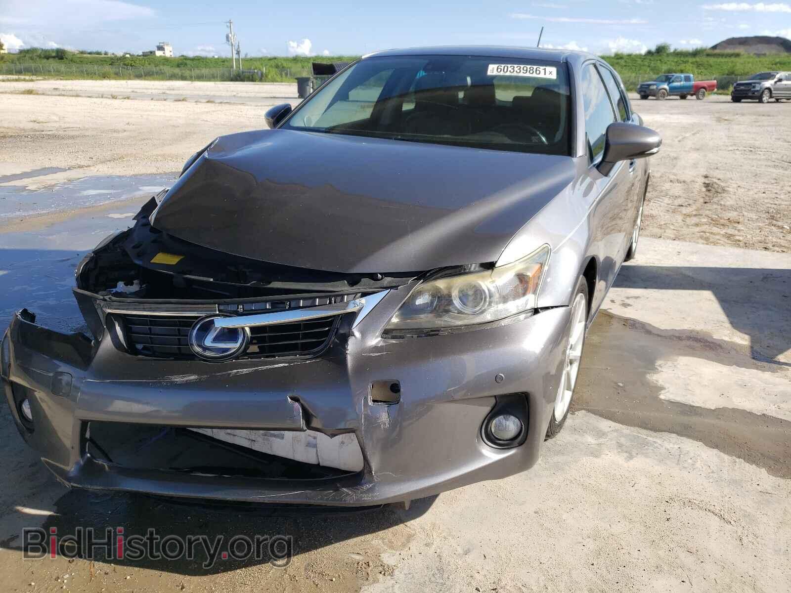 2013 LEXUS CT 200 - VIN: JTHKD5BH3D2129517 - Фото 2