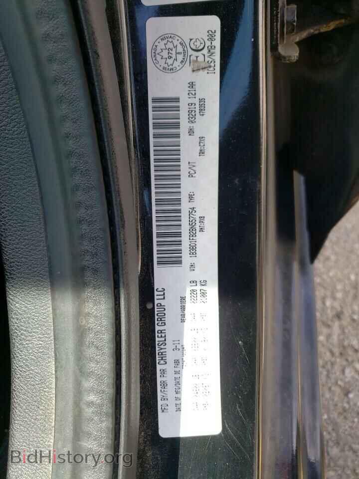 2011 DODGE AVENGER - VIN: 1B3BD1FB2BN557754 - Фото 10