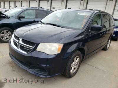 2011 Dodge CARAVAN Grand Cara, черный — VIN 2D4RN3DG9BR645906, Copart