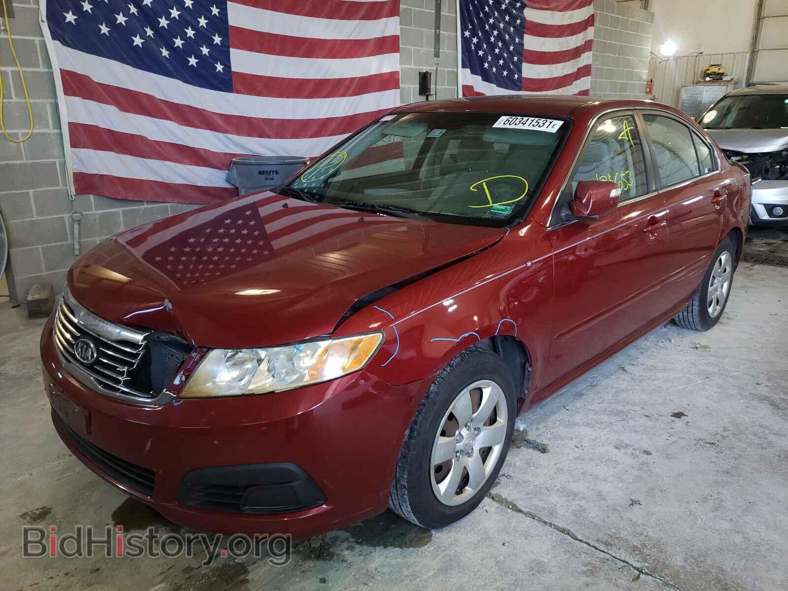 2009 KIA OPTIMA - VIN: KNAGE228695282933 - Фото 2