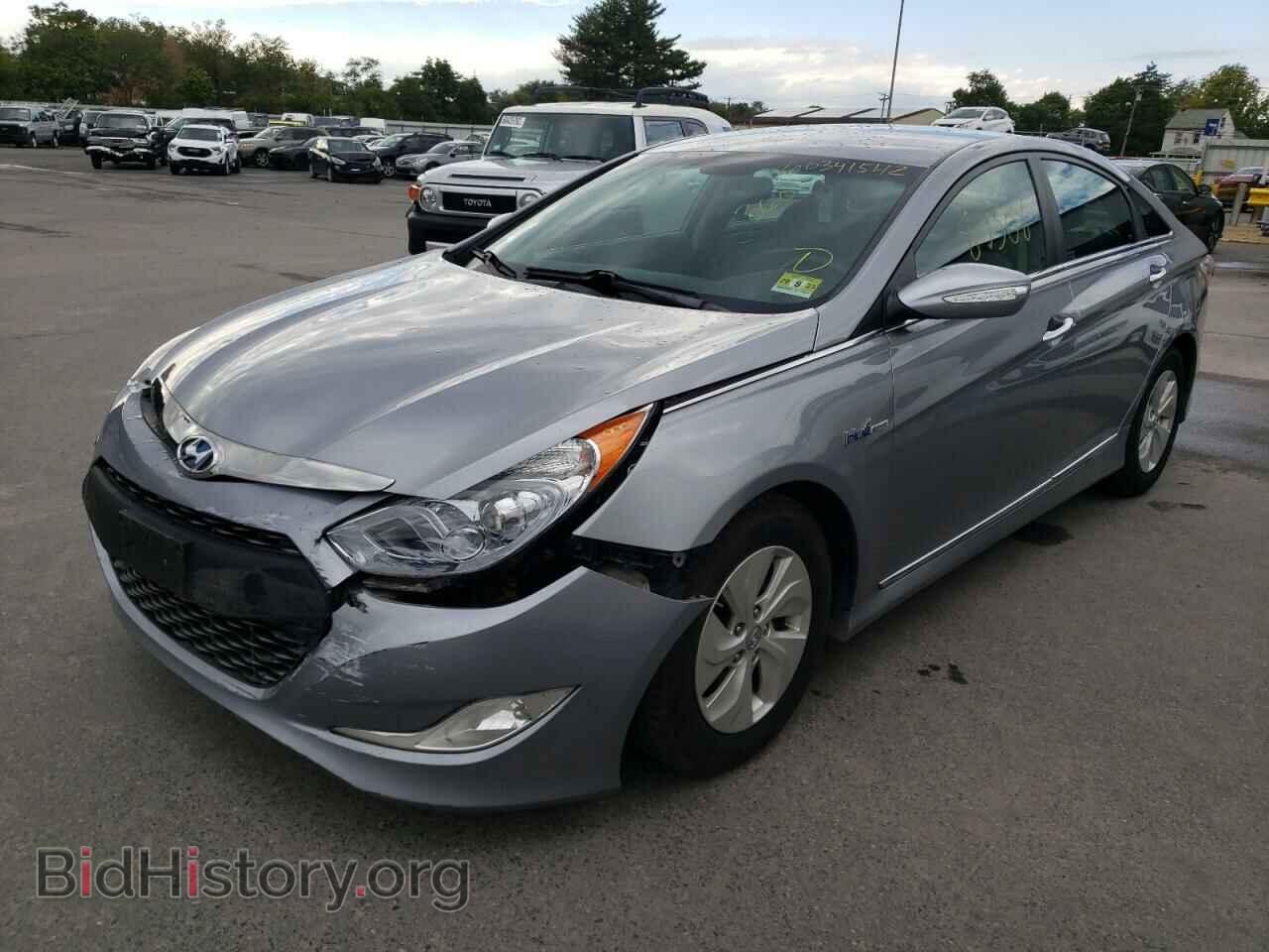 2014 HYUNDAI SONATA - VIN: KMHEC4A40EA115331 - Фото 2