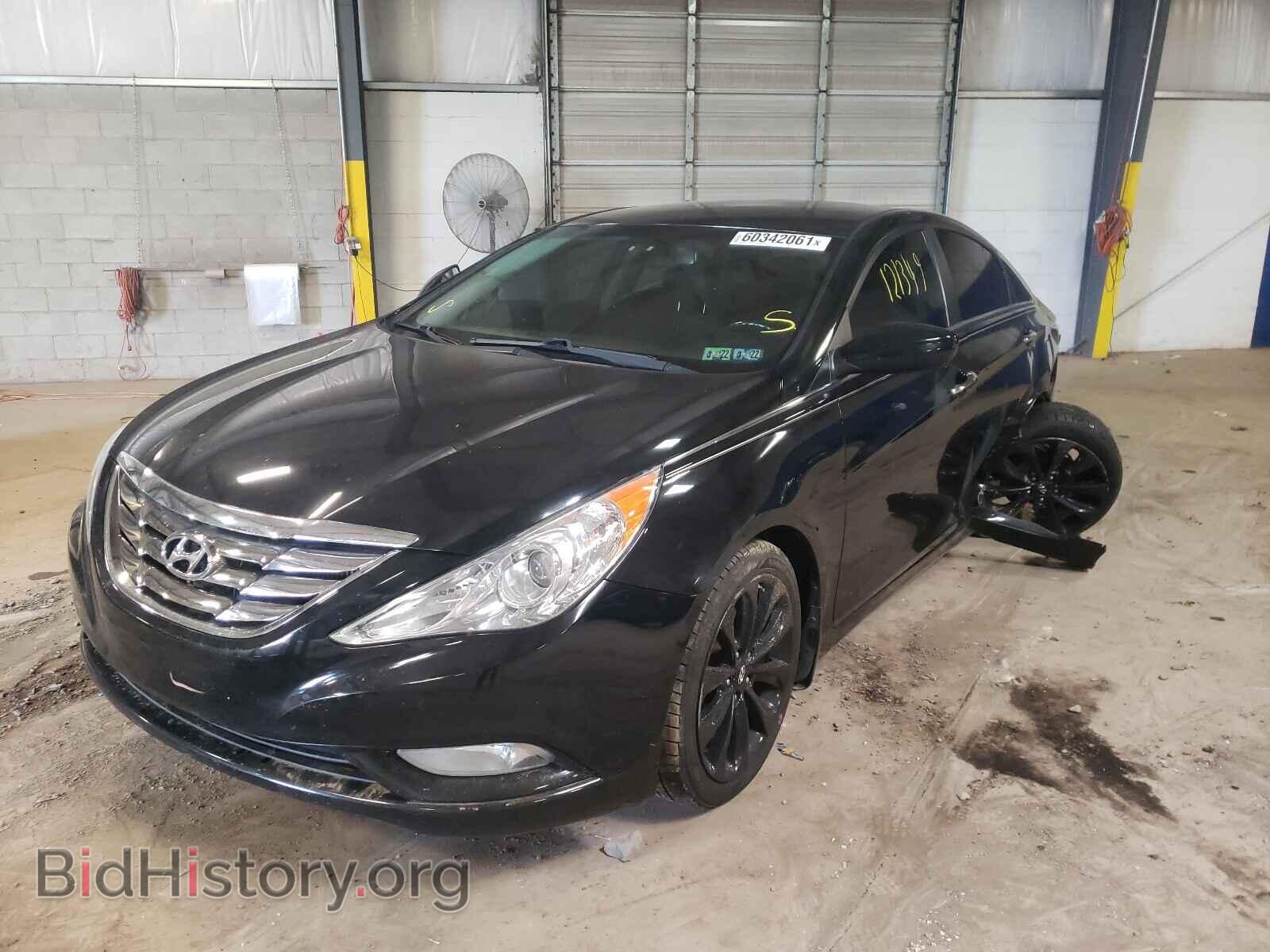 2012 HYUNDAI SONATA - VIN: 5NPEC4AB0CH417727 - Фото 2