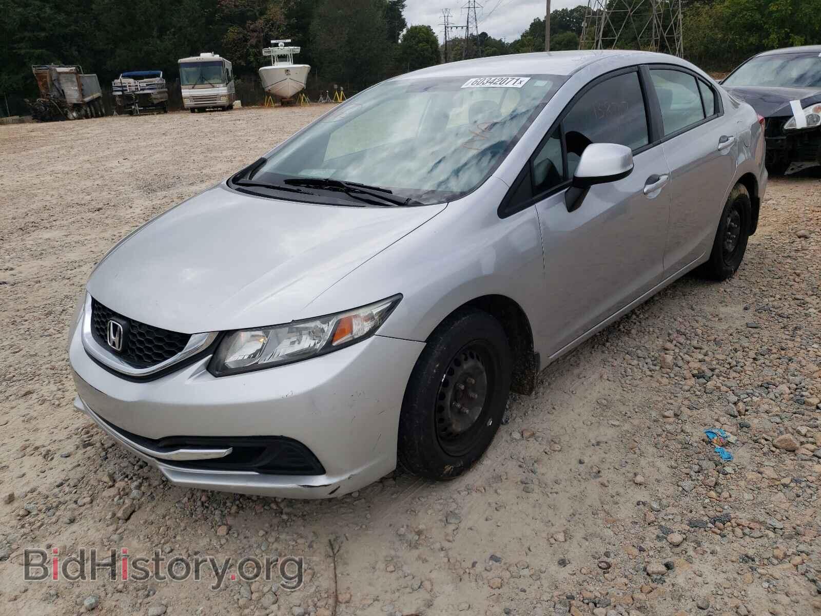 2013 HONDA CIVIC - VIN: 19XFB2F57DE098072 - Фото 2