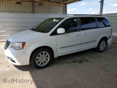 2014 Chrysler MINIVAN Touring, white — VIN 2C4RC1BG0ER164943, Copart