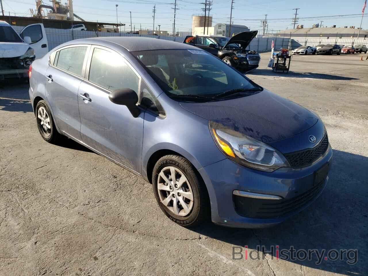 Photo KNADM4A30G6547067 - KIA RIO 2016