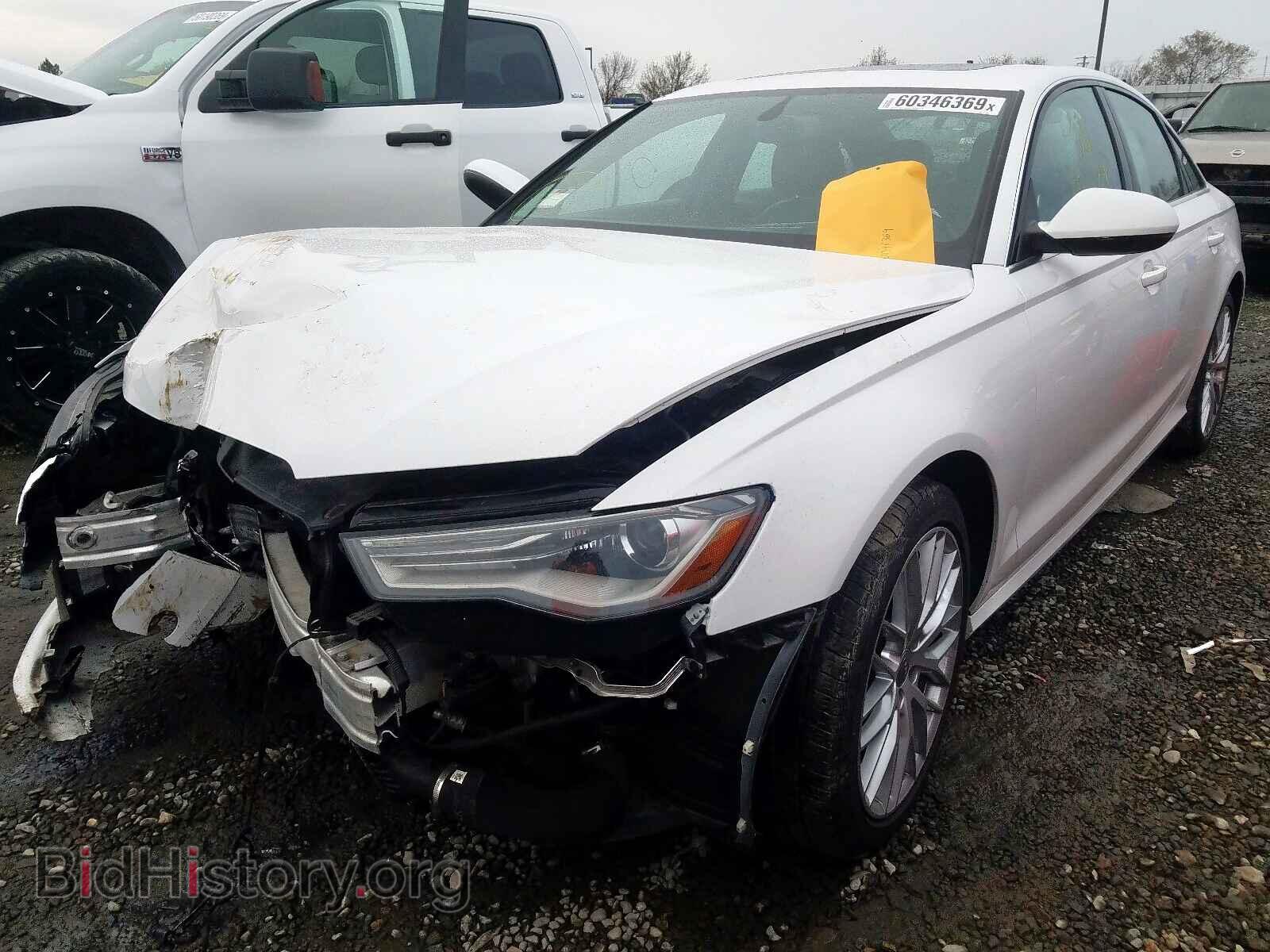 2016 AUDI A6 - VIN: WAUCFAFC5GN017423 - Фото 2