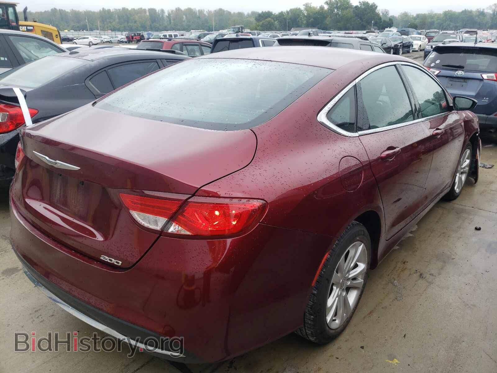 2015 CHRYSLER 200 - VIN: 1C3CCCAB8FN526155 - Фото 4
