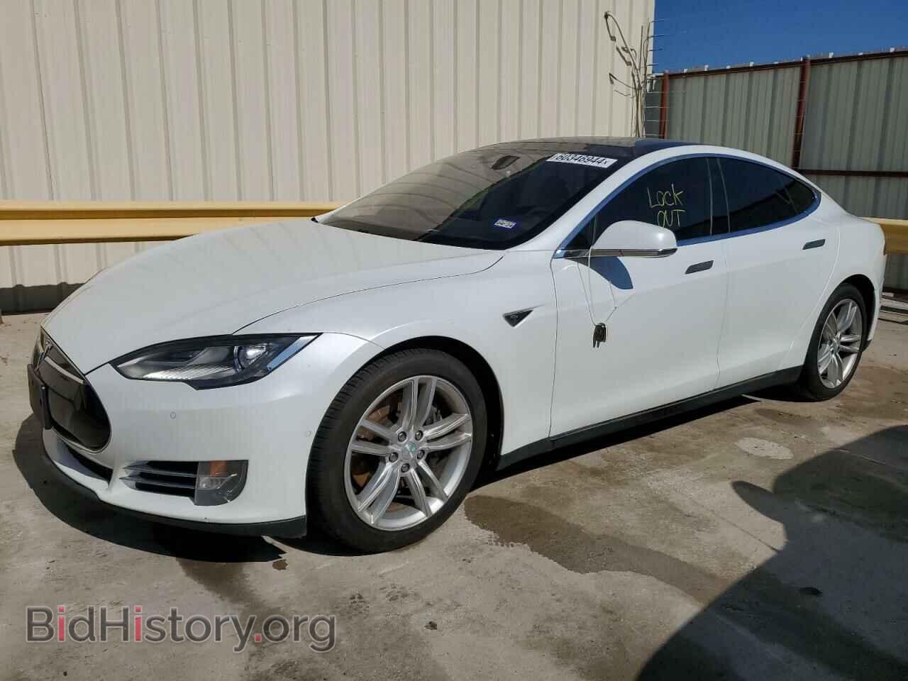 Photo 5YJSA1H22FF095883 - TESLA MODEL S 2015