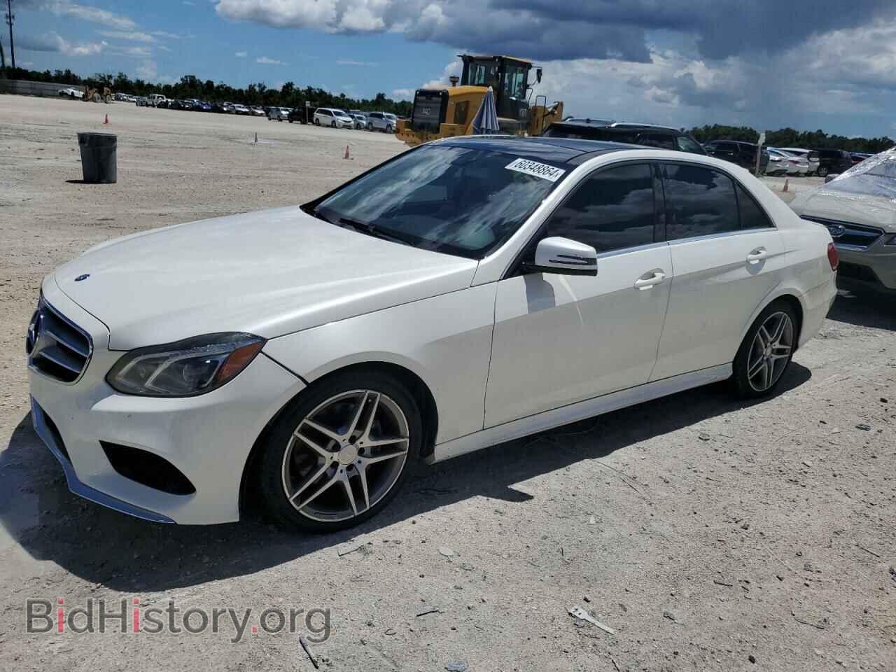 Photo WDDHF8JB7EA984447 - MERCEDES-BENZ E-CLASS 2014