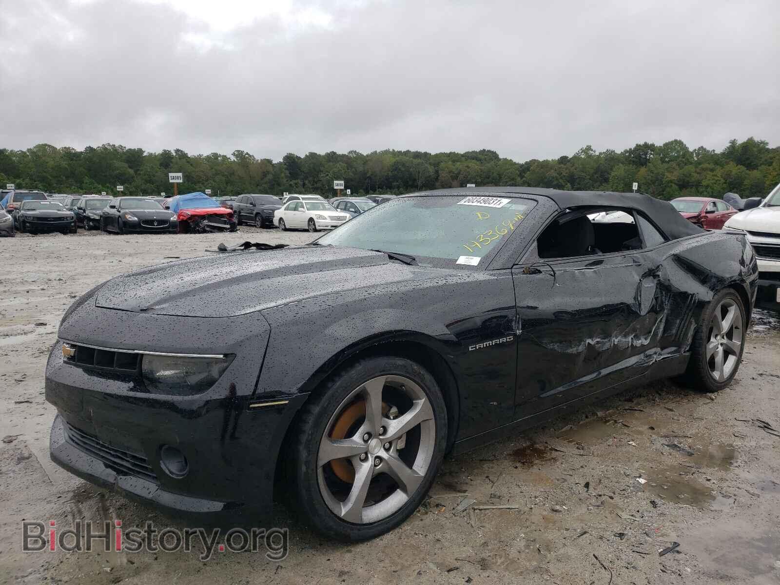 2014 CHEVROLET CAMARO - VIN: 2G1FB3D36E9215656 - Фото 2