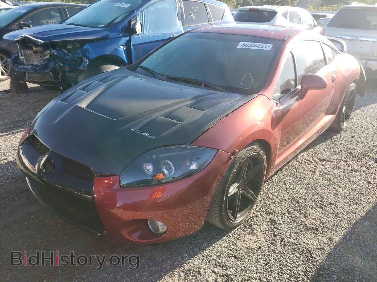 2008 MITSUBISHI ECLIPSE - VIN: 4A3AK64T98E027067 - Фото 2