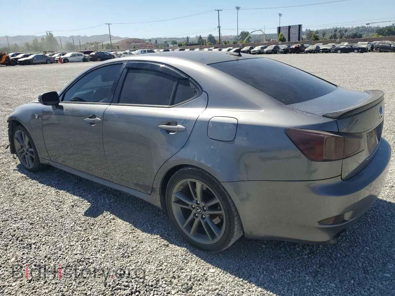 2012 LEXUS IS - VIN: JTHBF5C28C2102932 - Фото 2