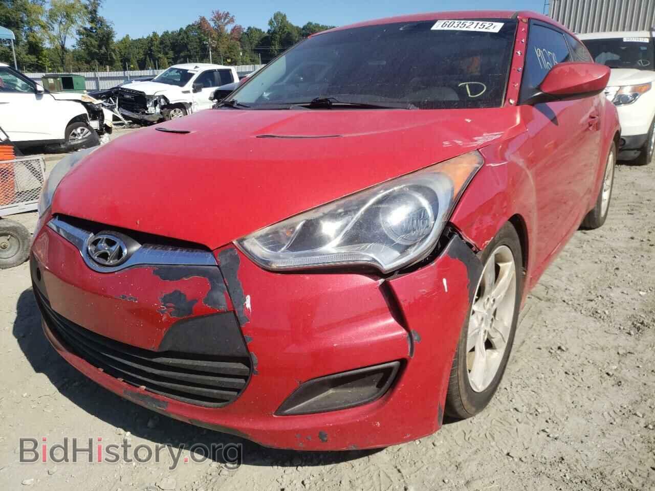 2012 HYUNDAI VELOSTER - VIN: KMHTC6AD8CU036472 - Фото 2