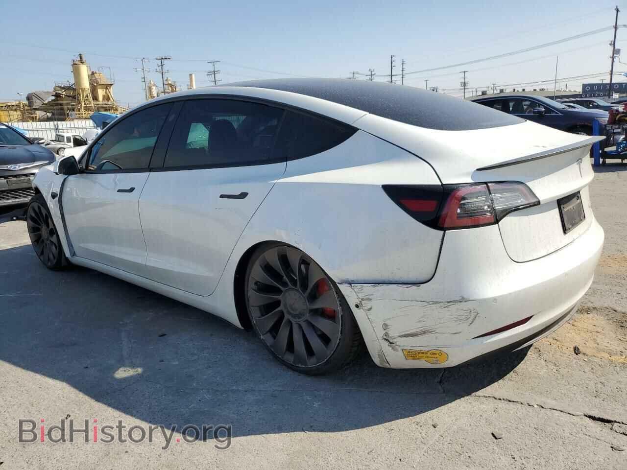 2021 TESLA MODEL 3 - VIN: 5YJ3E1EC1MF075451 - Фото 2