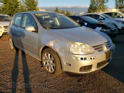 2007 Volkswagen RABBIT, серебристый — VIN WVWDR71K27W007538, Copart