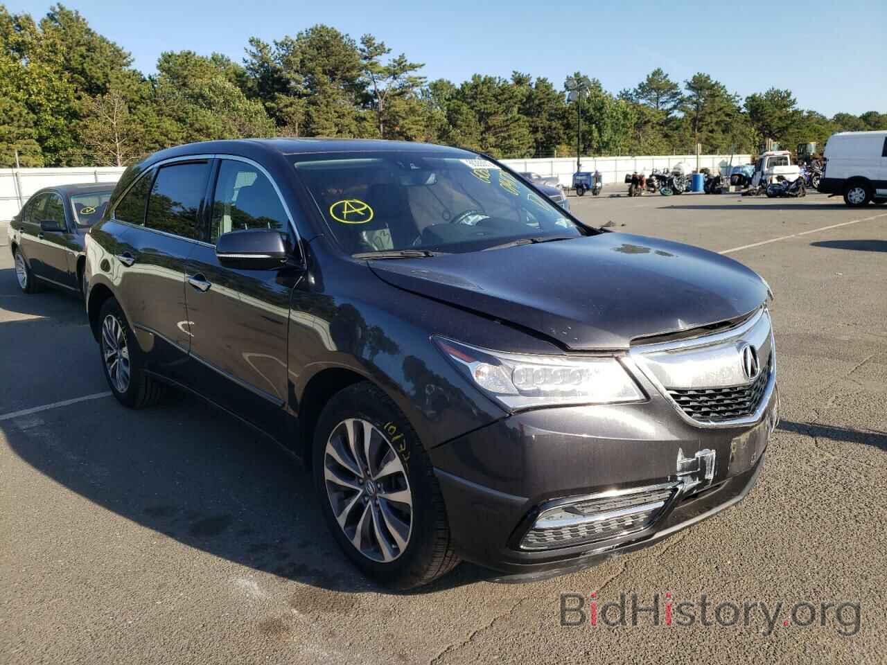 Photo 5FRYD4H40GB014173 - ACURA MDX 2016