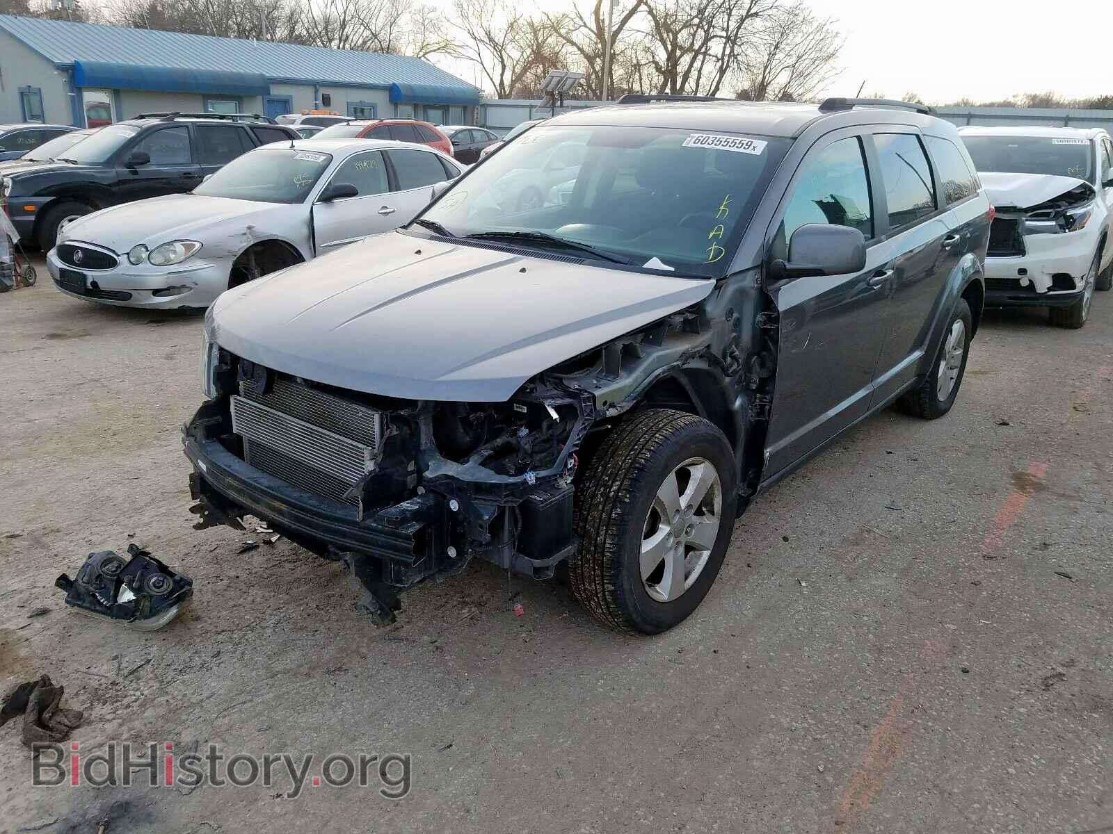 2012 DODGE JOURNEY - VIN: 3C4PDCBG8CT265254 - Фото 2