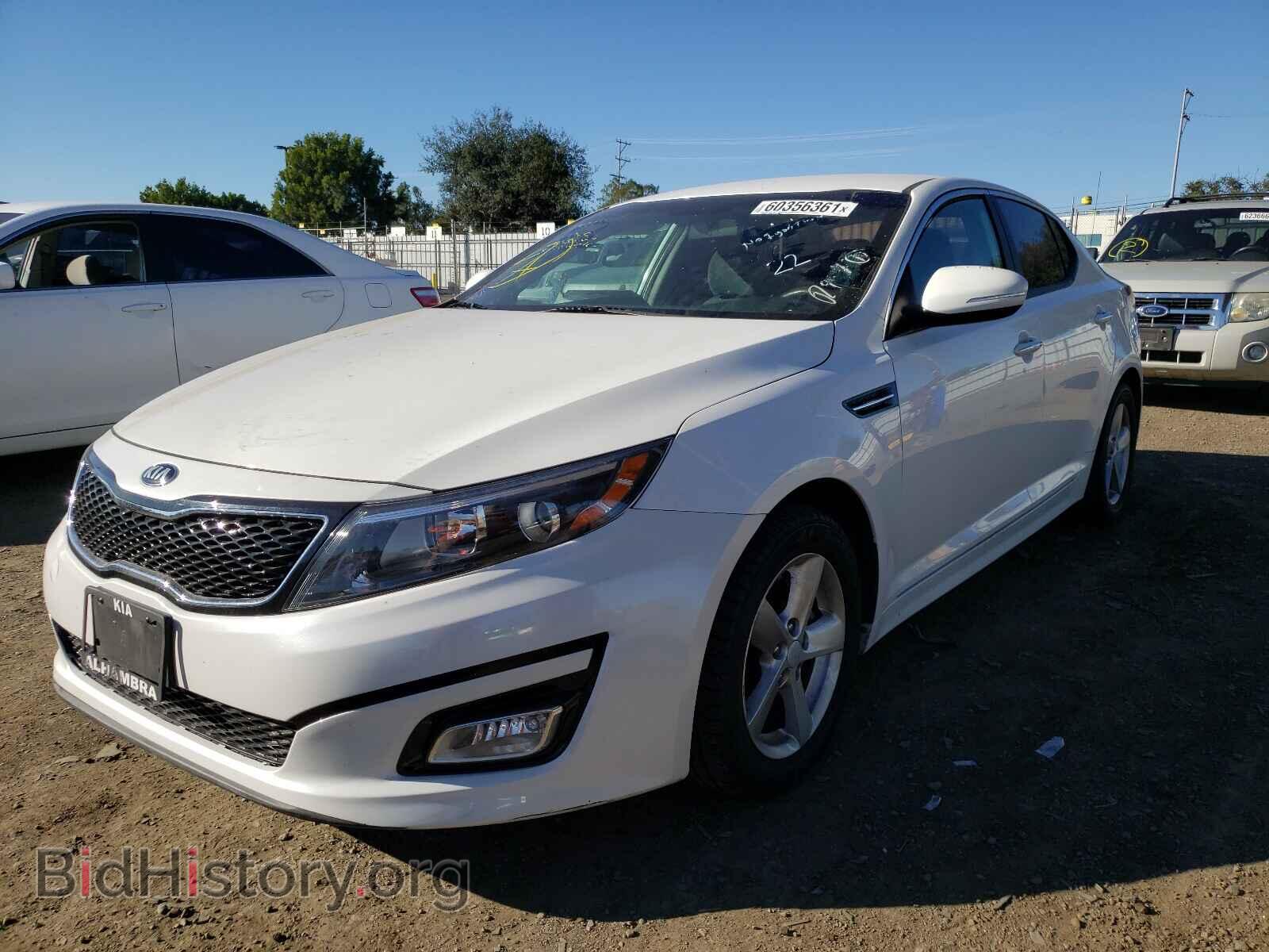 2015 KIA OPTIMA - VIN: KNAGM4A74F5665059 - Photo 2