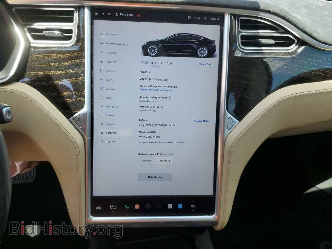 2016 TESLA MODEL S - VIN: 5YJSA1E15GF177295 - Photo 9