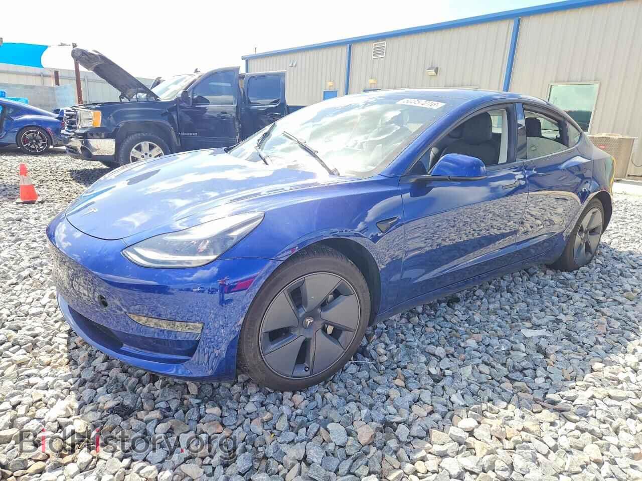 Photo 5YJ3E1EB9NF233172 - TESLA MODEL 3 2022