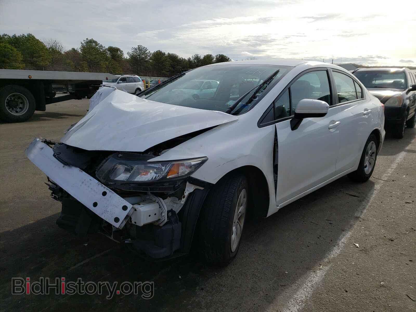 2014 HONDA CIVIC - VIN: 19XFB2F50EE001327 - Фото 2