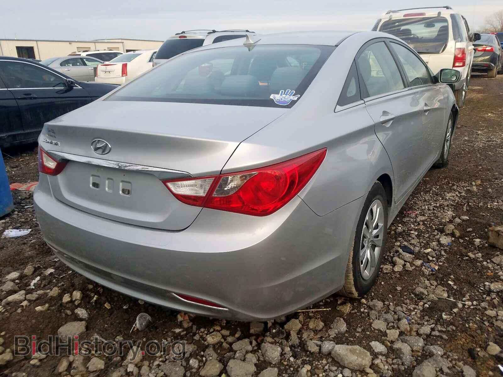 2012 HYUNDAI SONATA - VIN: 5NPEB4AC8CH344280 - Фото 4