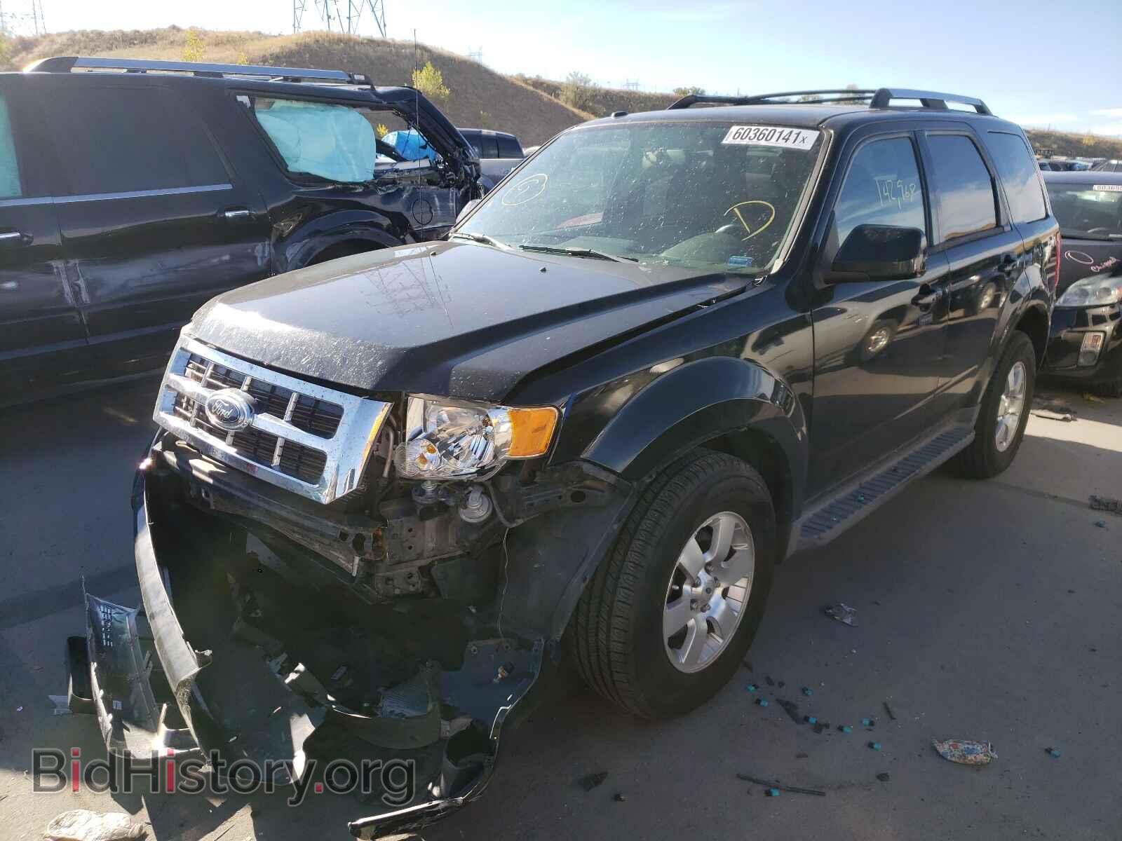 2011 FORD ESCAPE - VIN: 1FMCU9EG3BKC51240 - Фото 2